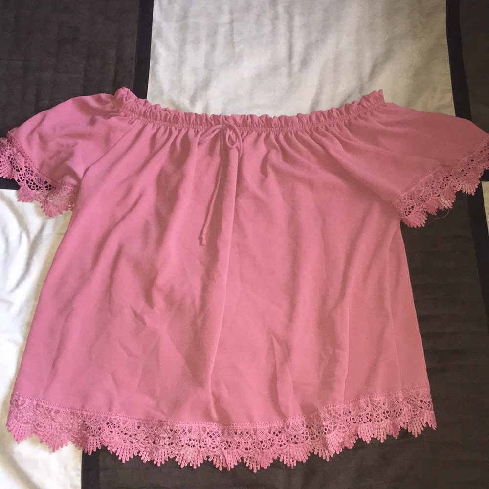 Off the shoulder shirt